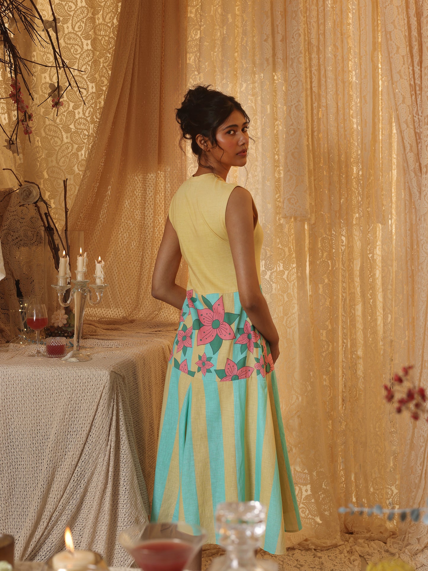 Jersey Top Tier Dress
