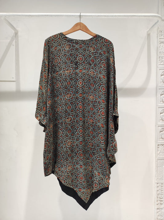 Full Bloom Kaftan Top