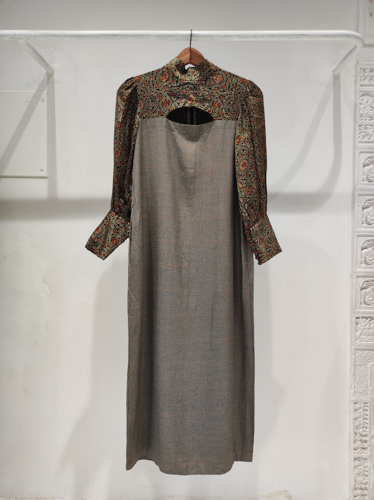 Modern Vintage Cut-out Midi