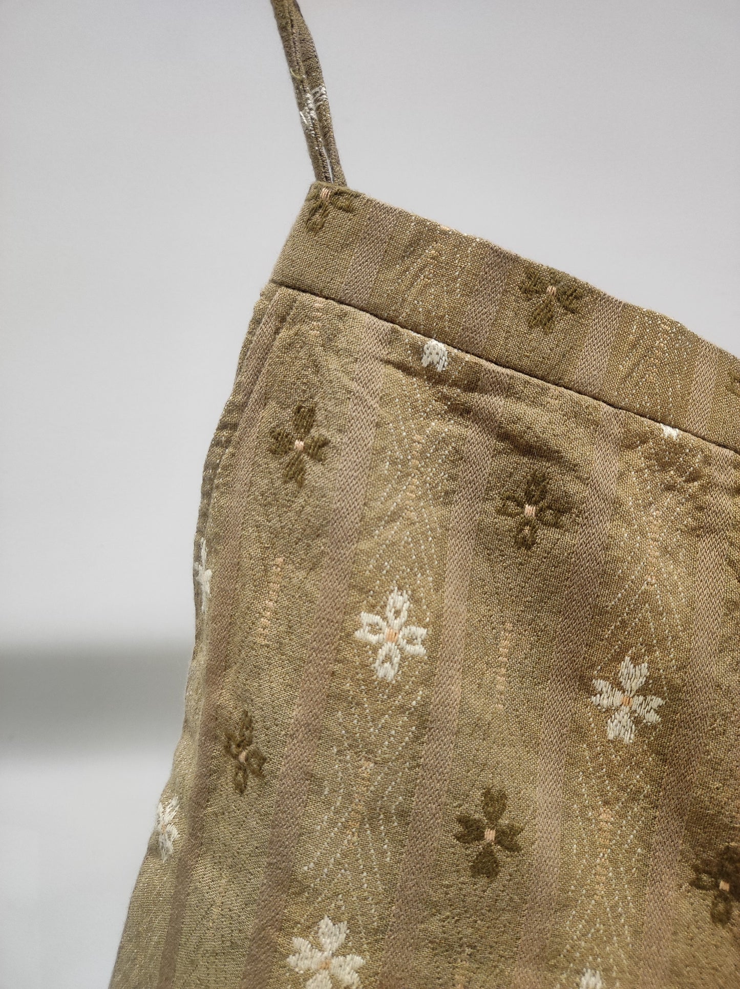 Olive Cotton Shorts