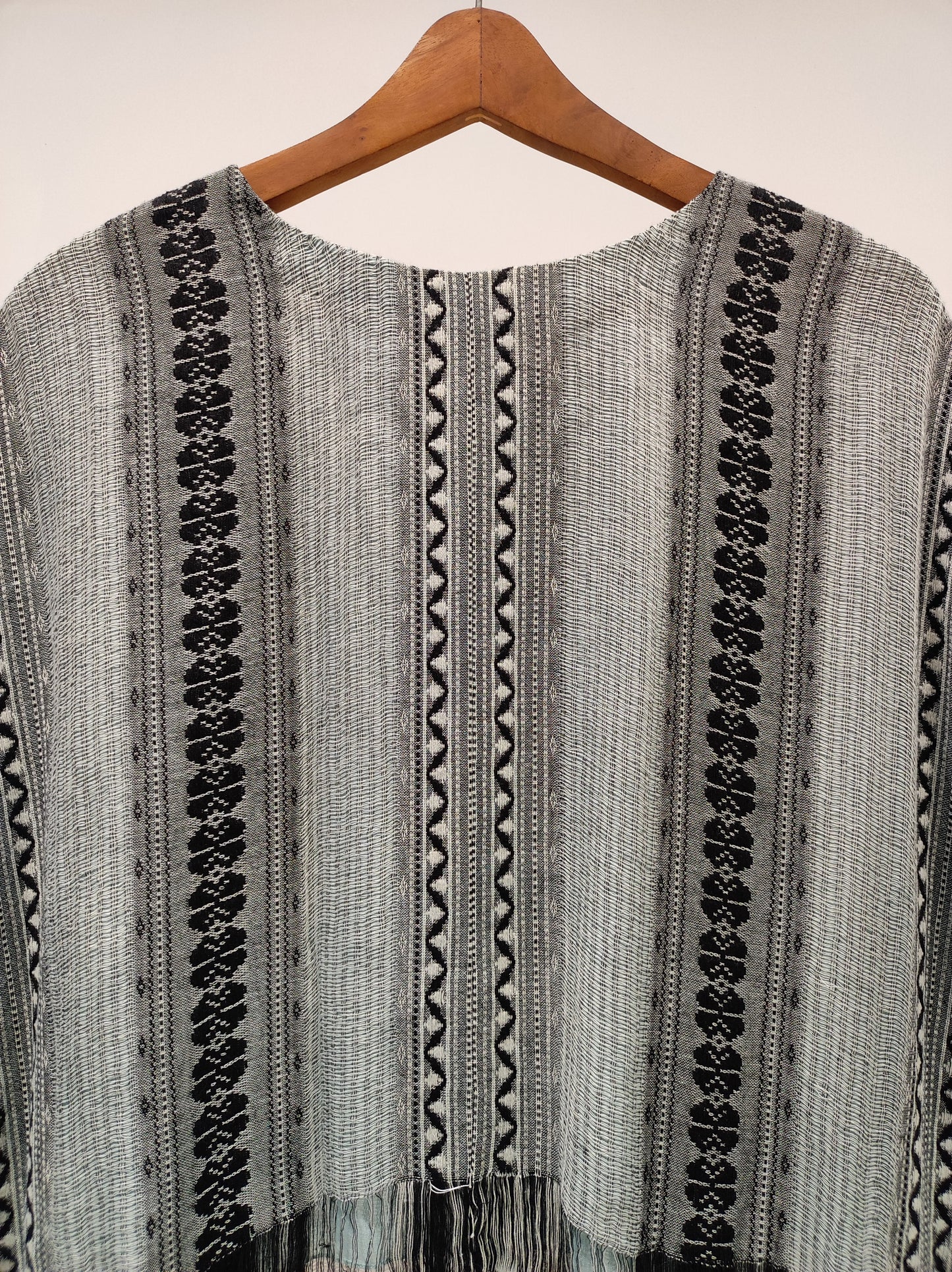 Cotton Weave Fringe Top