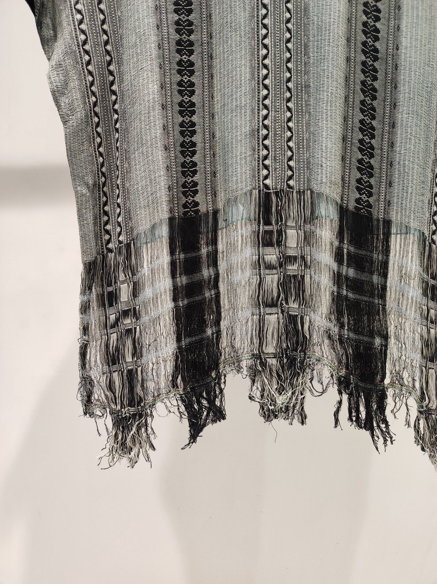 Cotton Weave Fringe Top