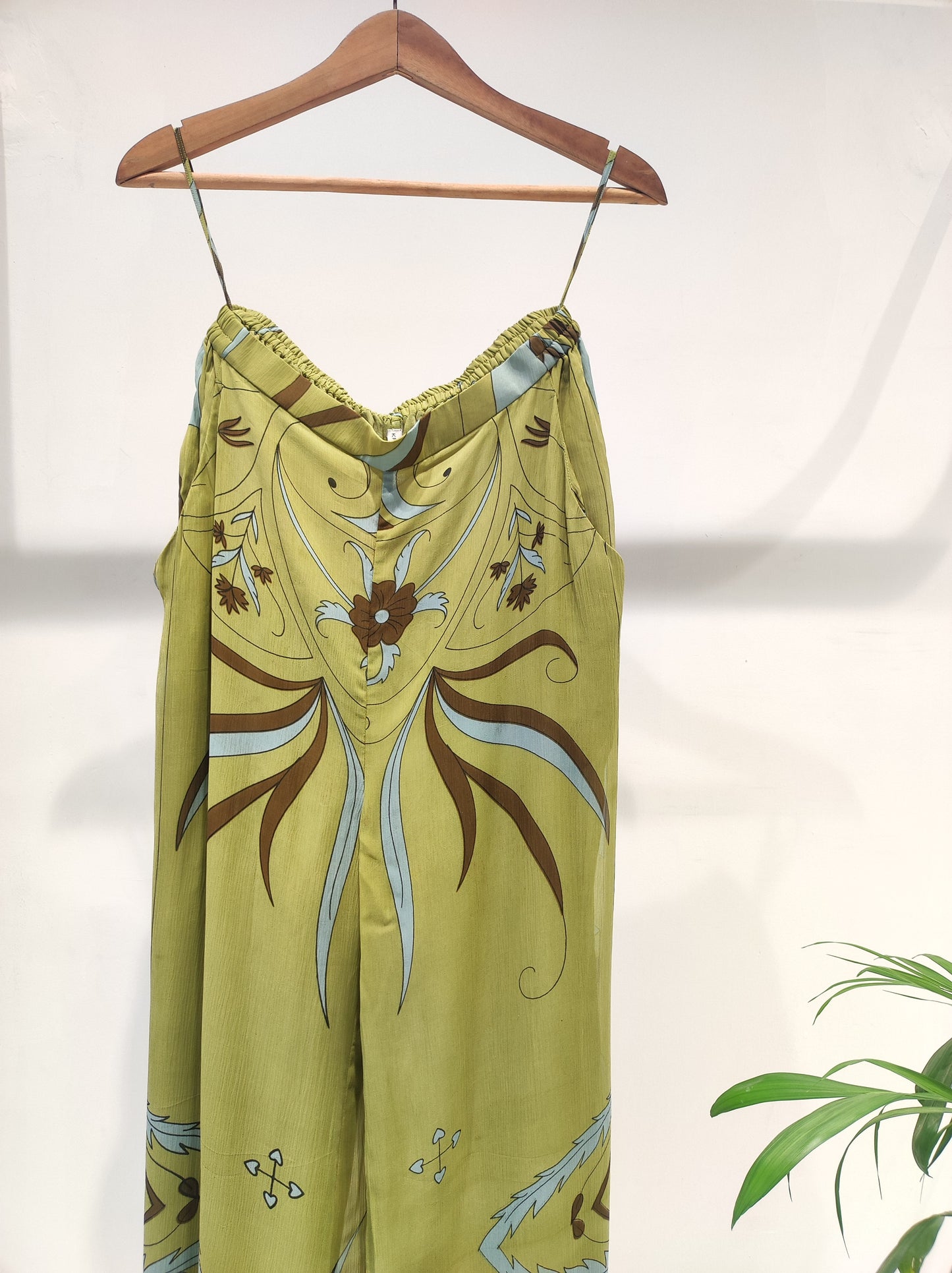 Mint Green Chiffon Pants