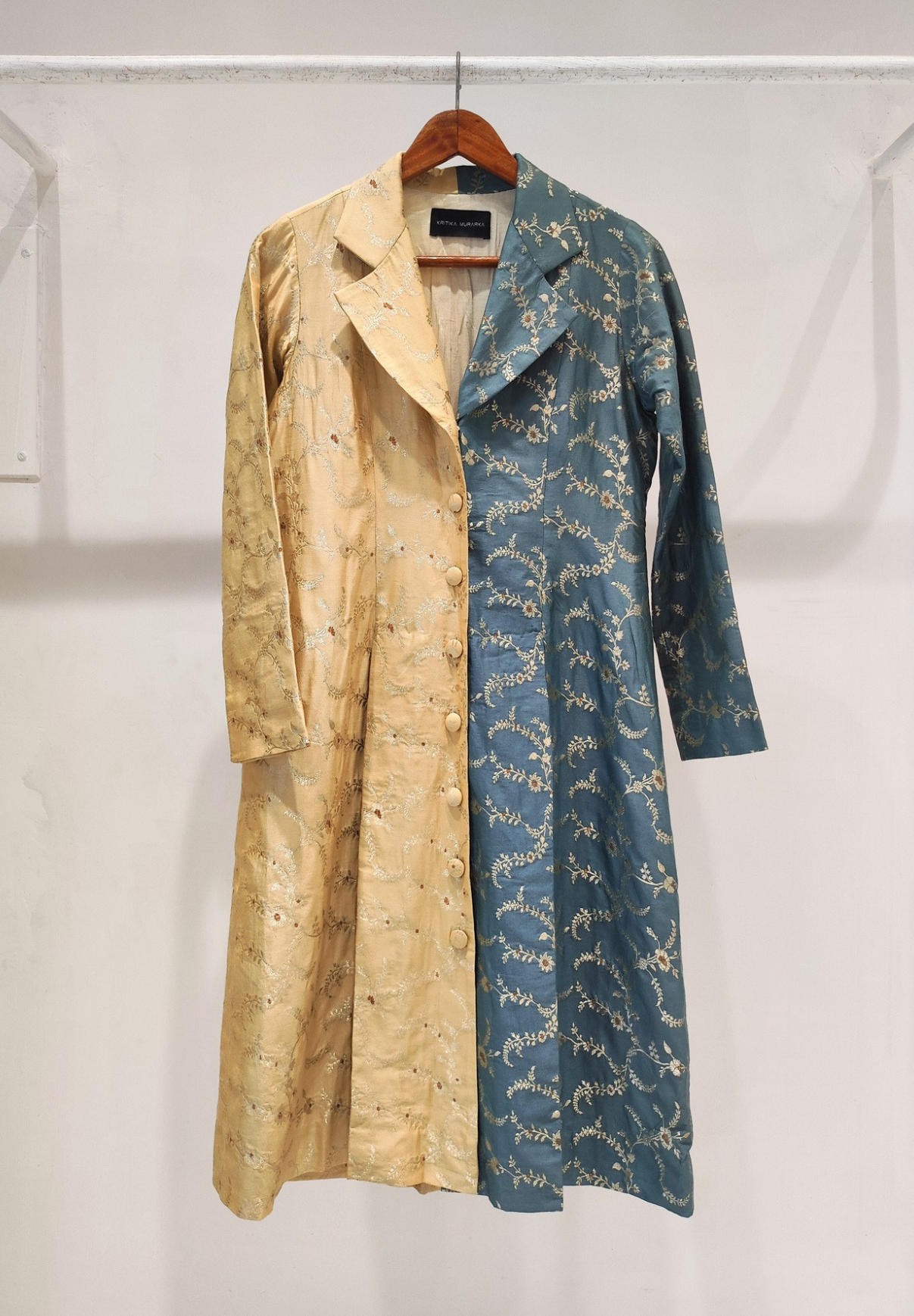 Banarasi Silk Blazer Dress