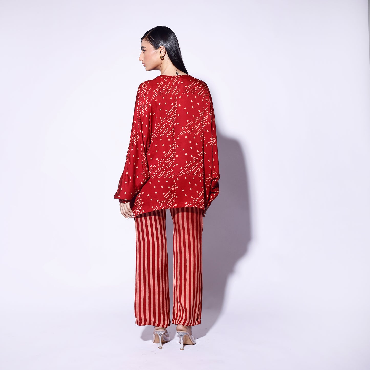 Red White Stripe Pants