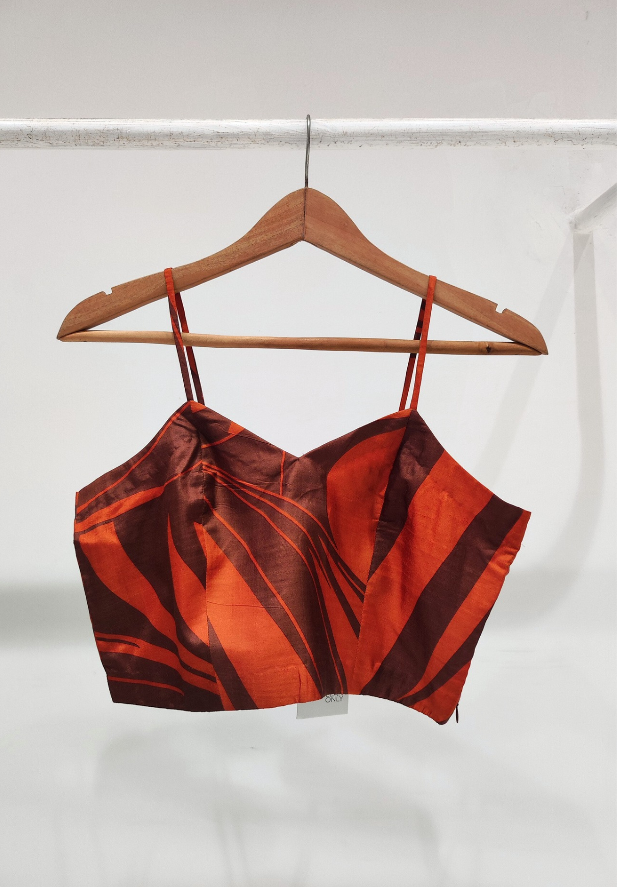 Rust Brown Frost Bustier