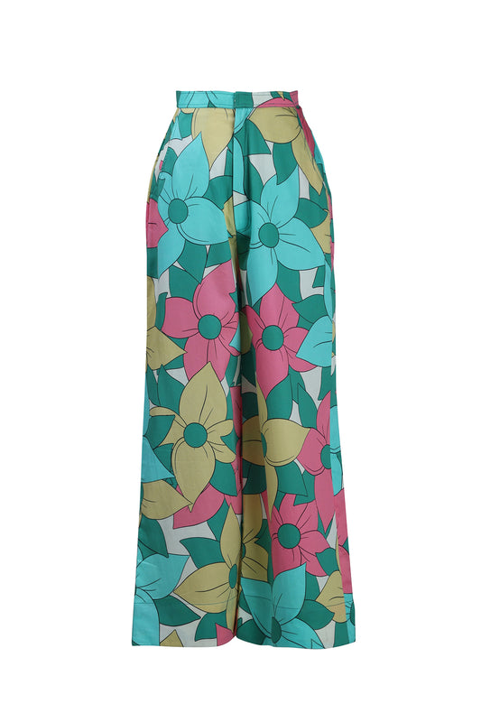 Big Floral Trouser