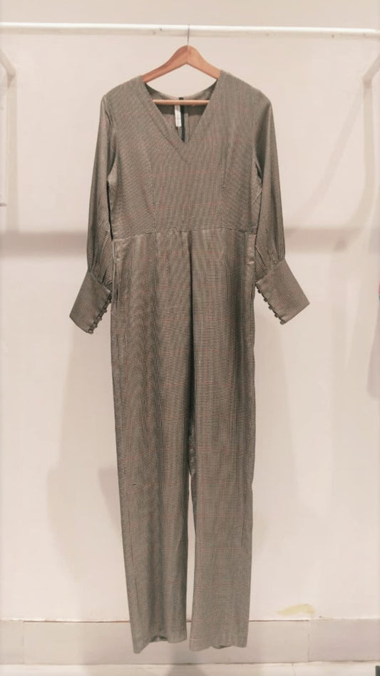 Houndstooth Jumpsuit