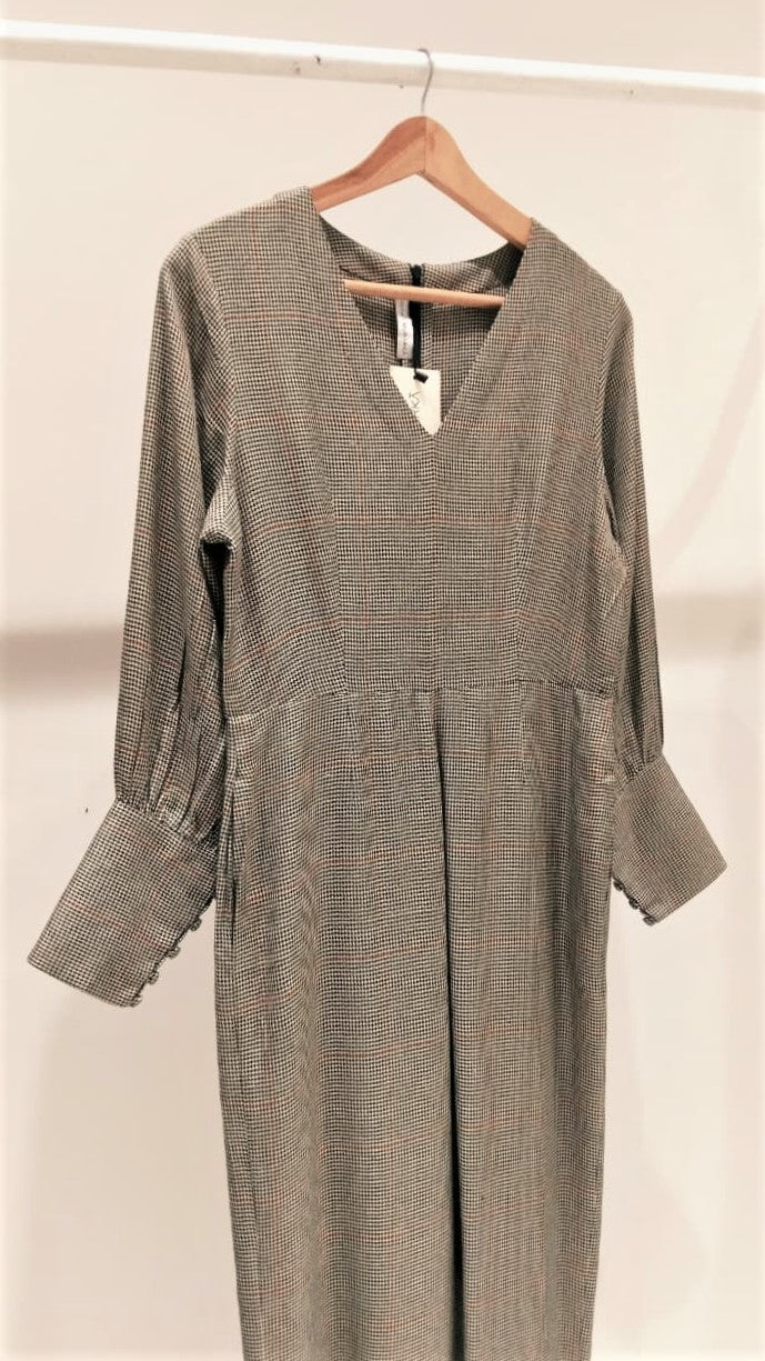 Houndstooth Jumpsuit