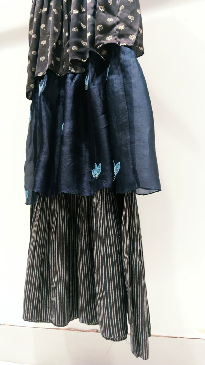 Houndstooth Tier Dress