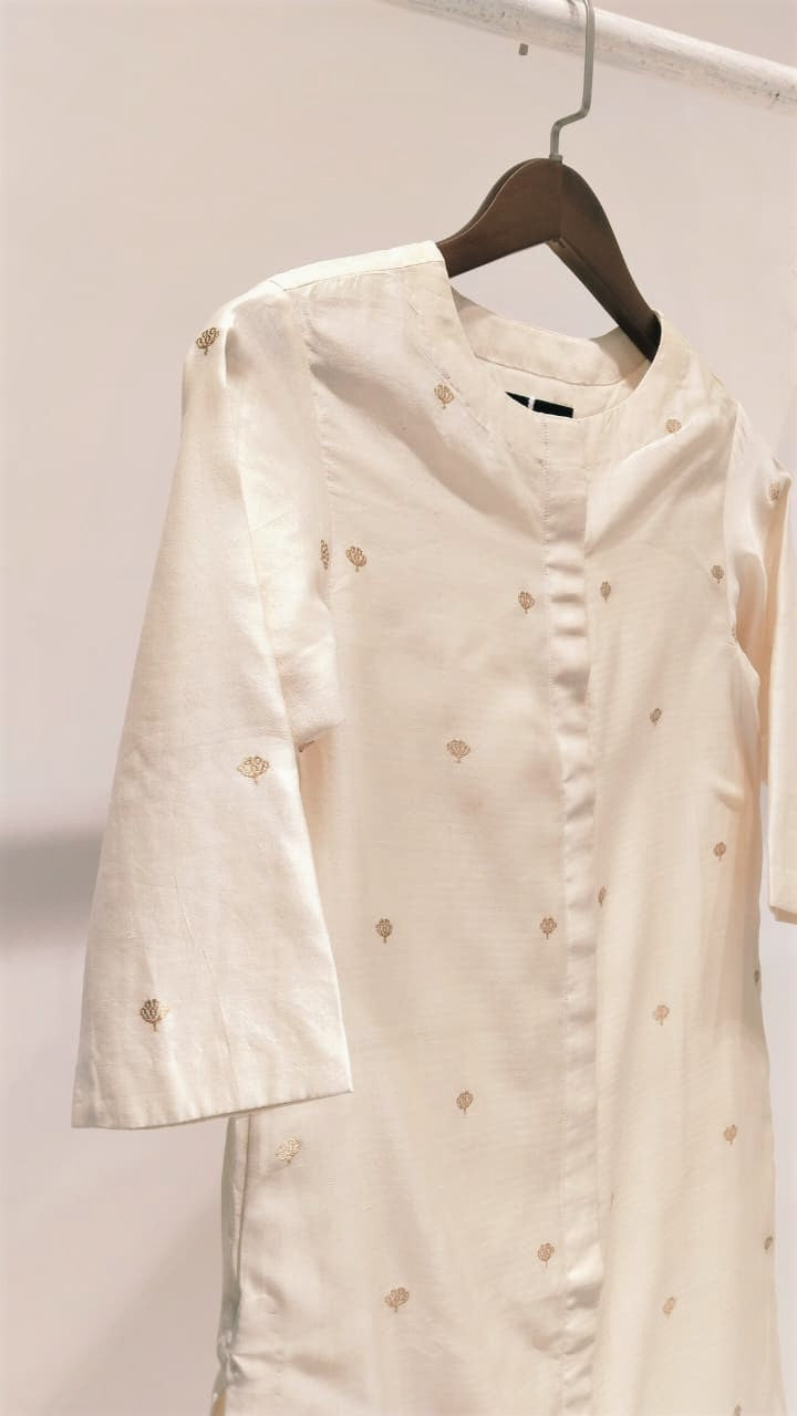 Banarasi Round Neck Tunic