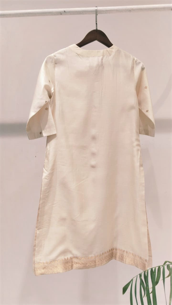 Banarasi Round Neck Tunic