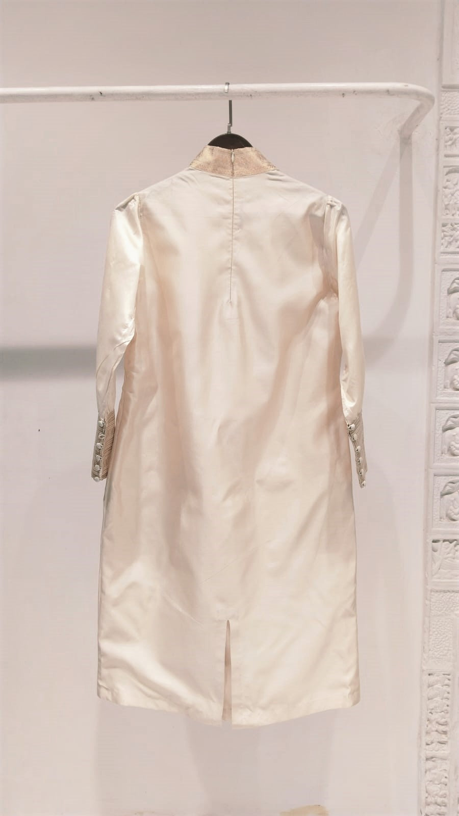 Banarasi Silk Cuff Midi