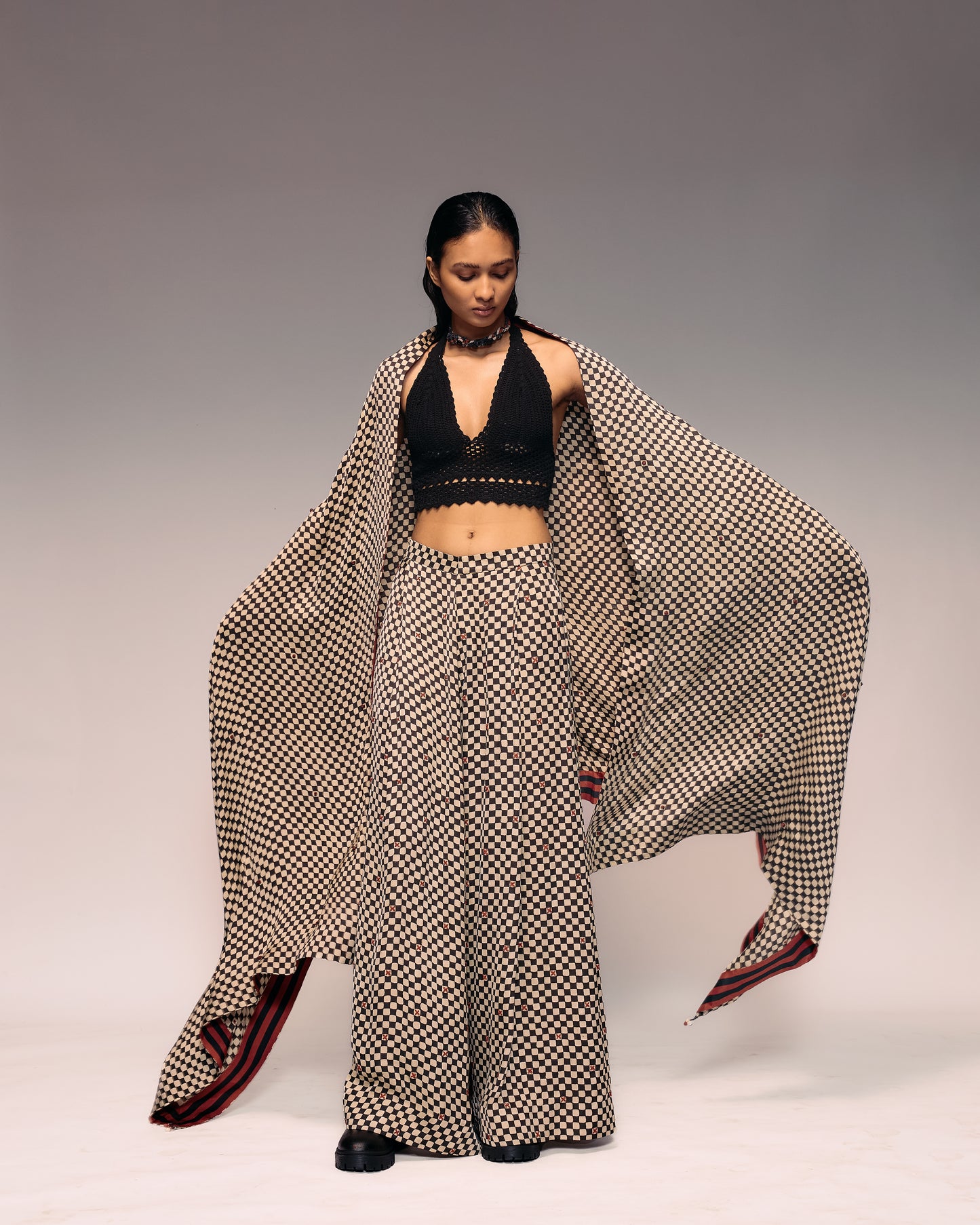 Black Crochet Bralette