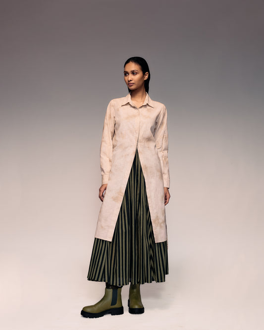 Hand Dyed Linen Shirt