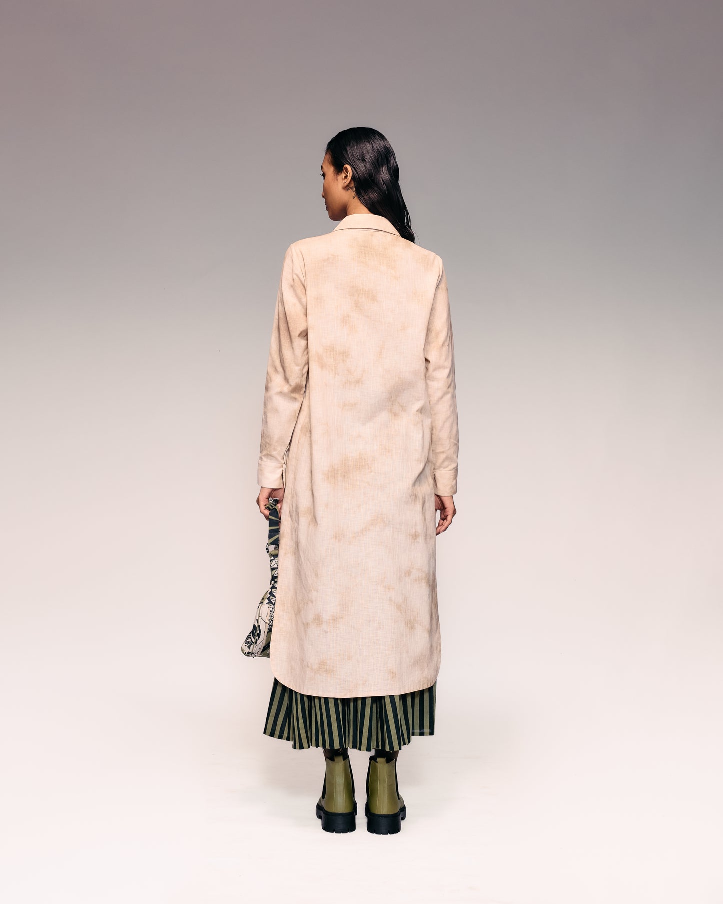 Hand Dyed Linen Shirt