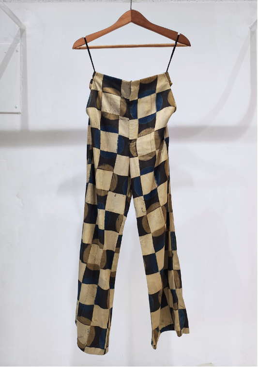Ajrakh Checks Trouser Pants